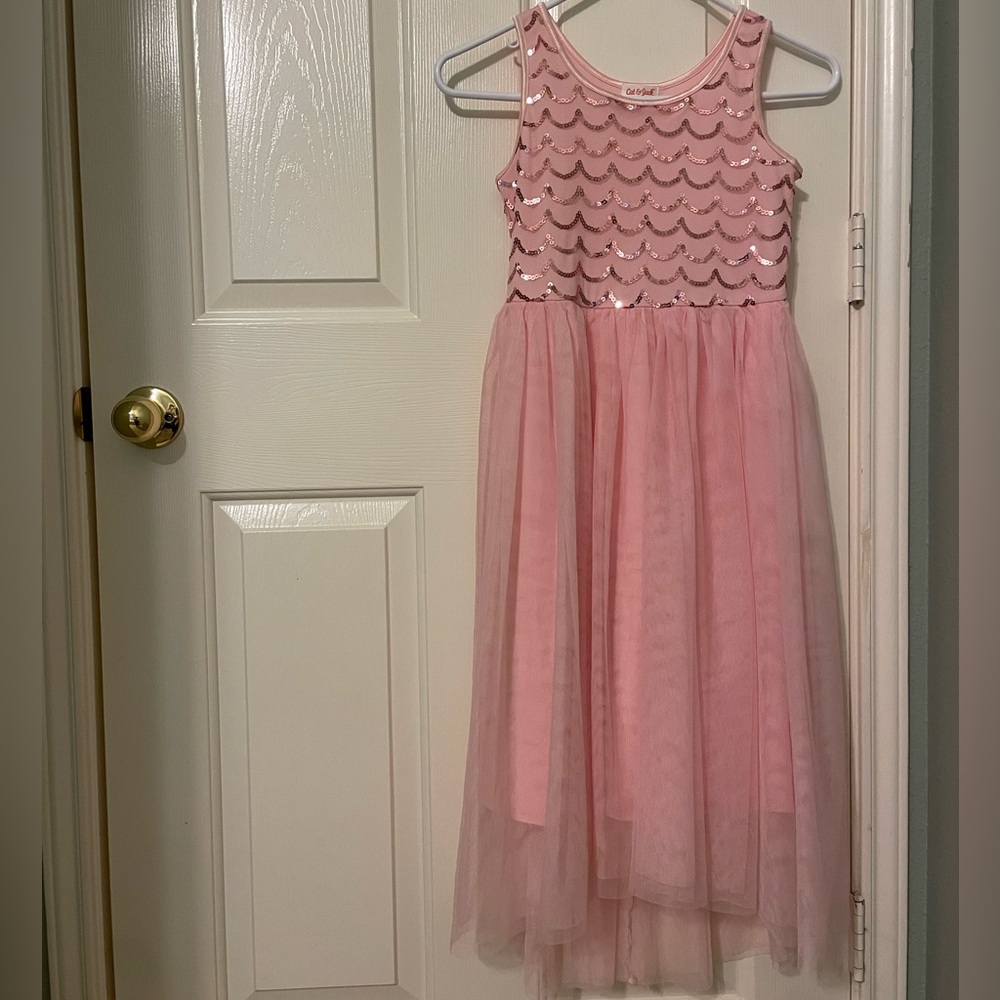 Cat and Jack Pink Sleeveless Kids Dress